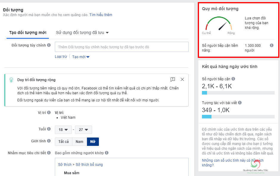 học chạy quảng cáo Facebook 