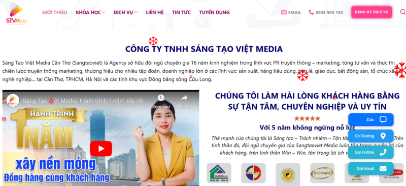 Top 5 công ty truyền thông quáng cáo uy tín tại cần thơ 