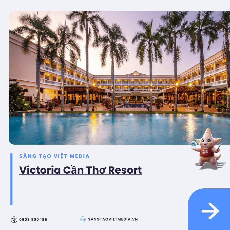 Top 10 địa điểm tổ chức sự kiện Cần Thơ lý tưởng 2 resort victoria can tho