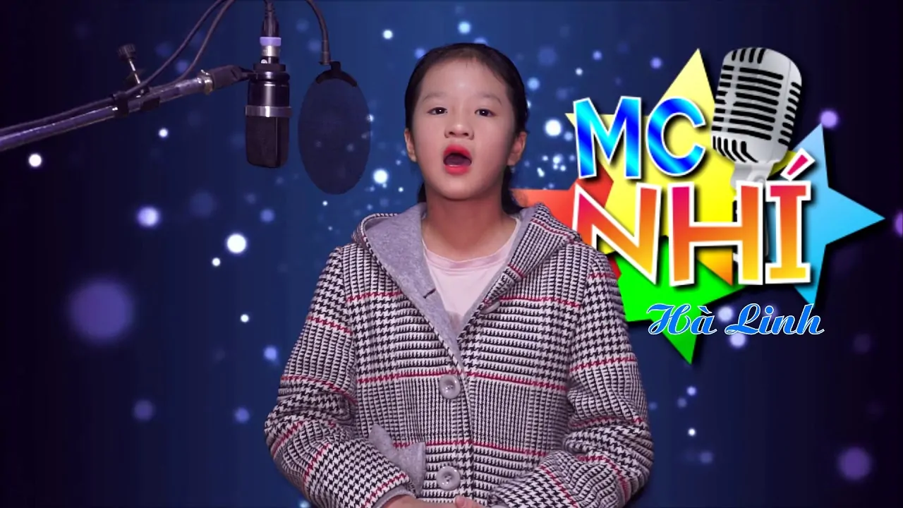 Học làm MC nhí tại Cần Thơ 2 mc nhi ha linh