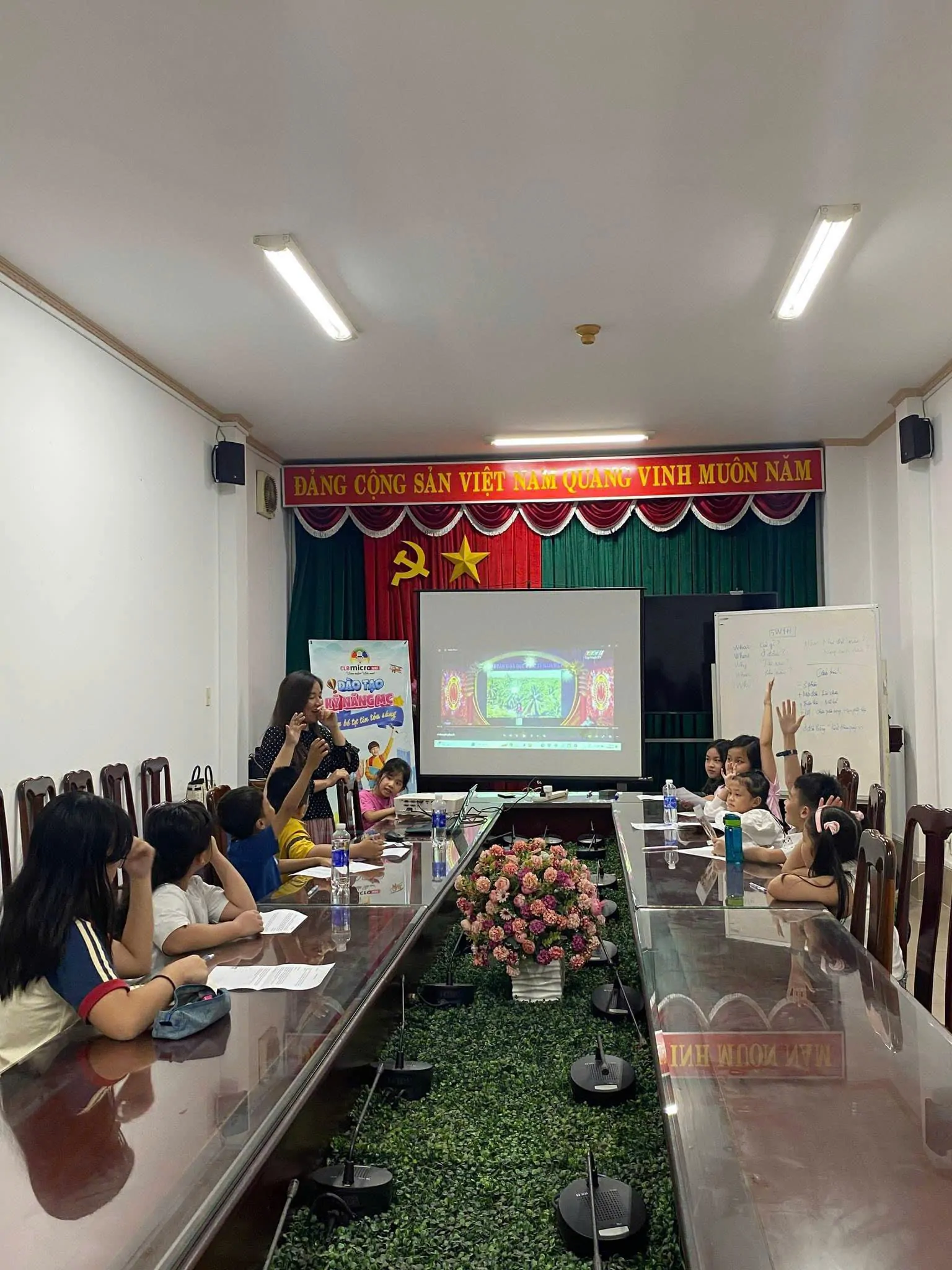 Đào tạo MC Nhí Cần Thơ – Ươm mầm tài năng trẻ 3 đào tạo MC Nhí Cần Thơ
