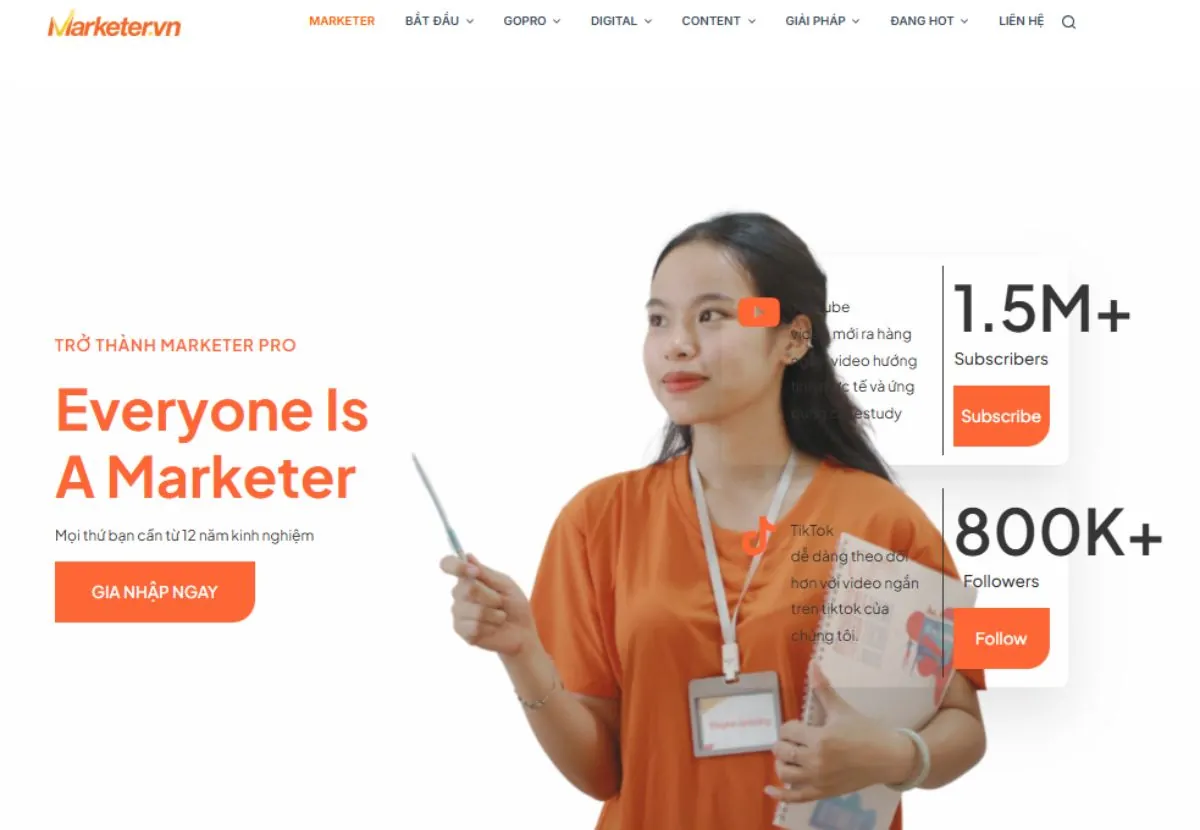 Top 6+ Các trang Web Marketing hay dành cho Marketer 5 Các trang Web Marketing hay dành cho Marketer