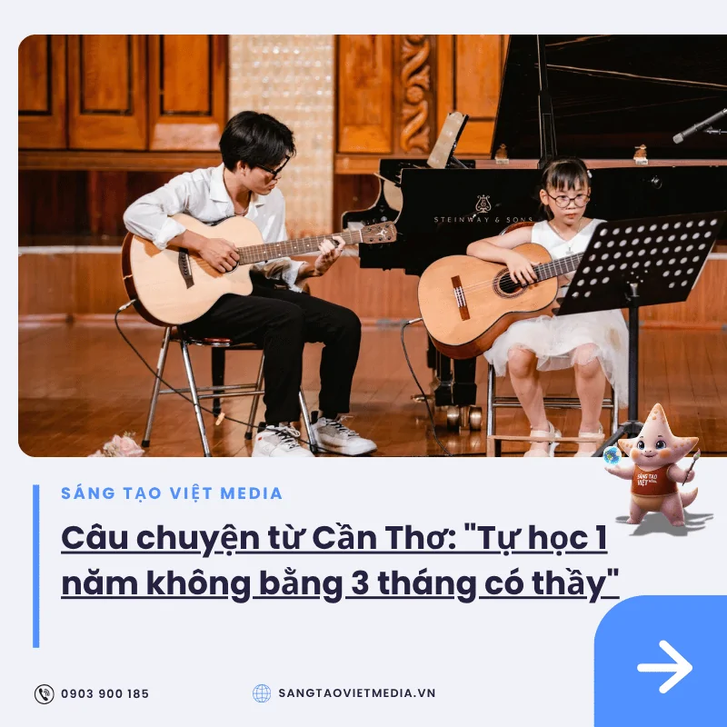 Nên Tự Học Thanh Nhạc Tại Nhà Hay Đến Trung Tâm? 2 Cau chuyen tu Can Tho Tu hoc 1 nam khong bang 3 thang co thay