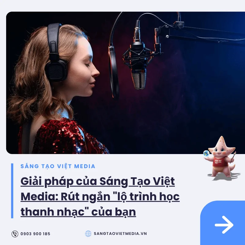 Học thanh nhạc bao lâu thì hát hay? Lộ trình thực tế (3, 6, 12 tháng) 3 giai phap rut ngan lo trinh hoc thanh nhac stv media.jpg