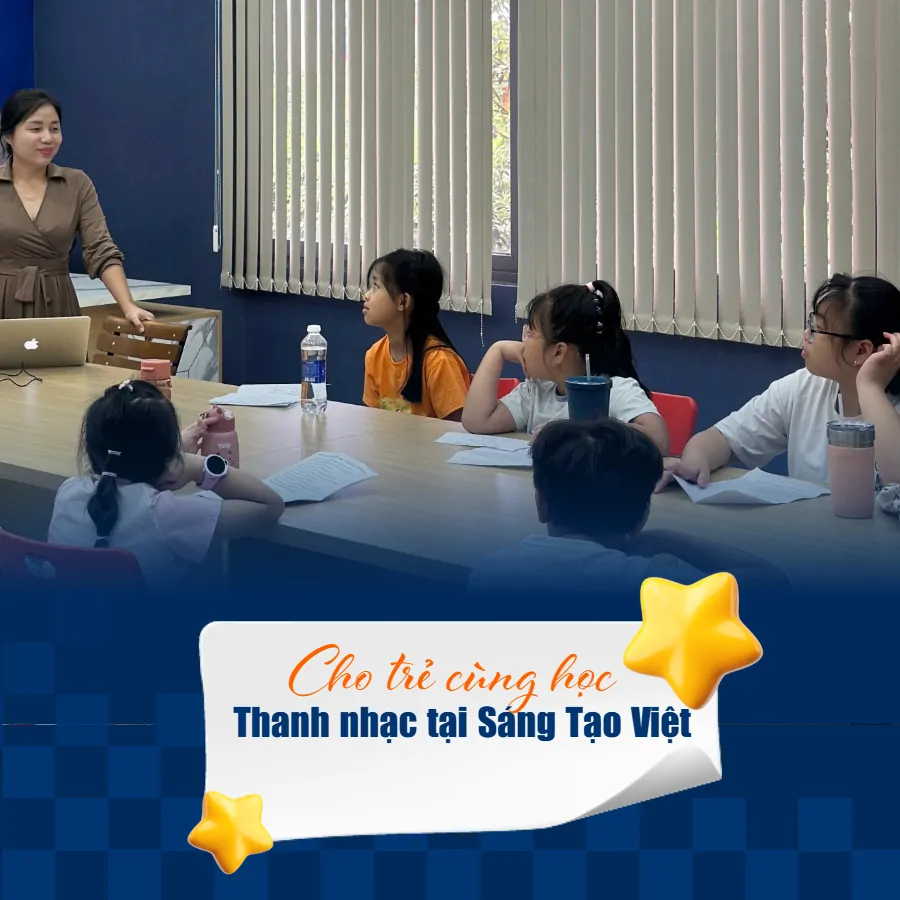 Khóa Học Thanh Nhạc Cần Thơ 4 Hậu trường khóa học thanh nhạc nhí Cần Thơ tại Sáng Tạo Việt Media