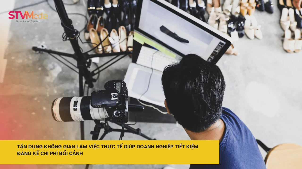 Bí Quyết Sở Hữu Video Giới Thiệu Doanh Nghiệp Ấn Tượng Với Ngân Sách Vừa Phải 3 Ekip STV Media quay phim giới thiệu công ty tại trụ sở khách hàng