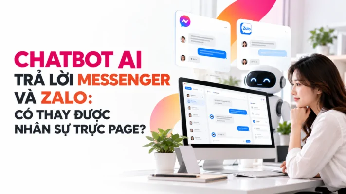 Chatbot AI Messenger và Zalo: Có thay được nhân sự trực page? 1 15
