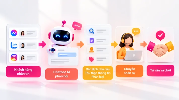 Chatbot AI Messenger và Zalo: Có thay được nhân sự trực page? 4 19